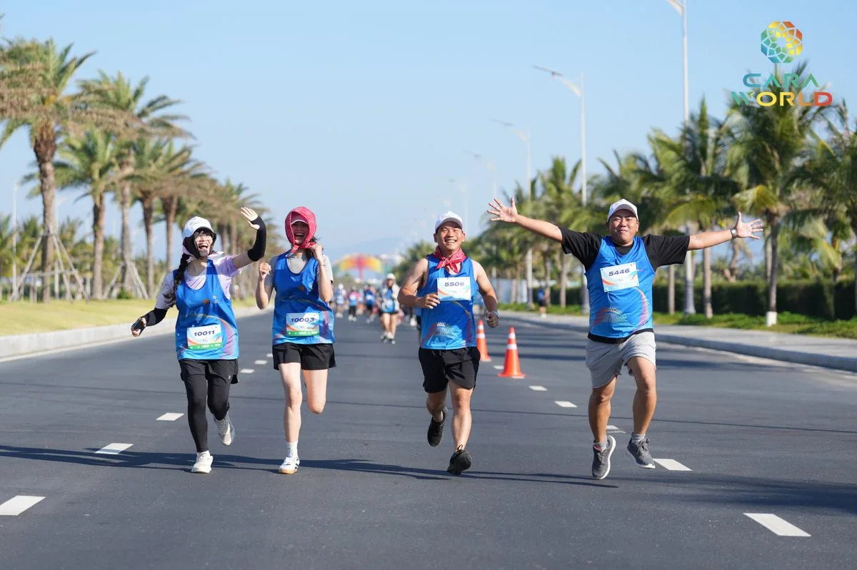 Giải chạy Cara Run 2026 xuất phát tại đại lộ CaraWorld