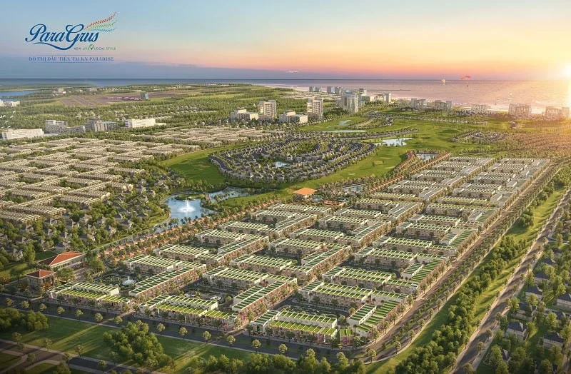 Khu đô thị Para Grus CaraWorld nhìn từ trên cao