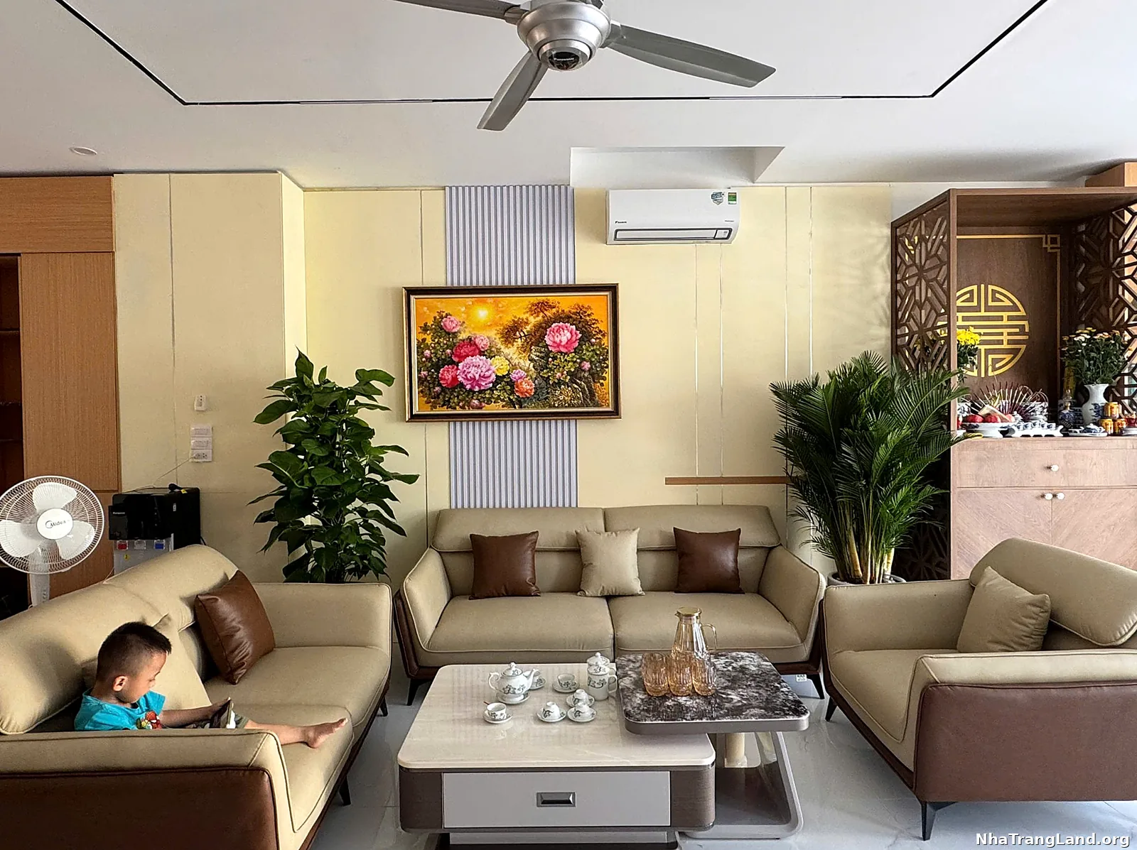 Phòng khách hoàn thiện thực tế Para Sol