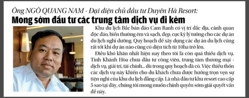 ĐIỀU KIỆN TỰ NHIÊN — Quy hoạch Bãi Dài Cam Ranh và 5 lý do thu hút nhà đầu tư