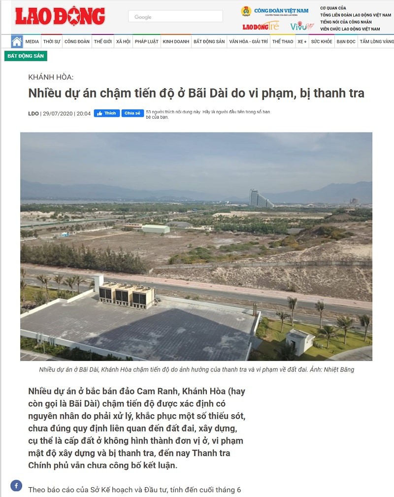 2 THÁCH THỨC CỦA BÃI DÀI CAM RANH — Quy hoạch Bãi Dài Cam Ranh và 5 lý do thu hút nhà đầu tư
